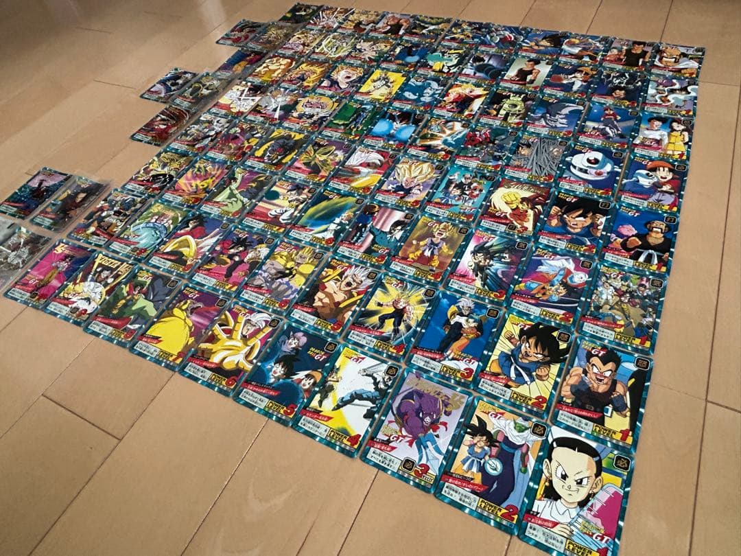 【レア】ドラゴンボールGT カードダス 87枚 まとめ売り（セミコンプ）