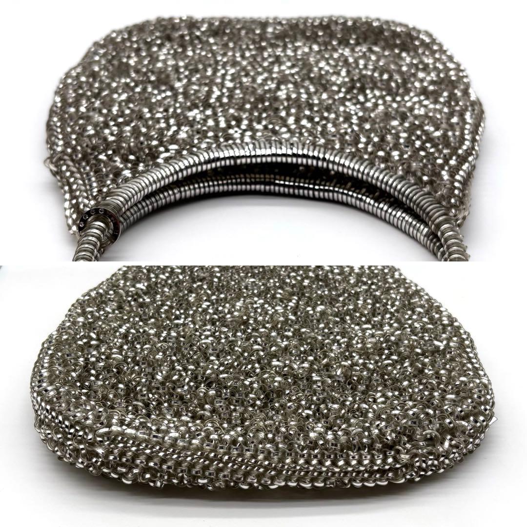 アンテプリマ　スタンダード　ラウンド　縦型　シルバー 　ワイヤーバッグ