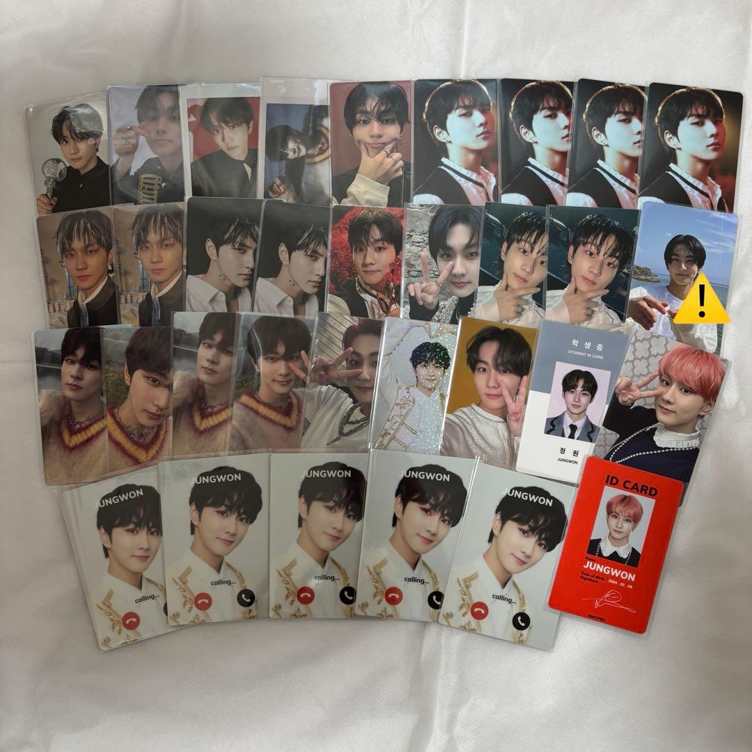 enhypen ジョンウォン　まとめ売り　トレカ　アクスタ　うちわ　缶バッチ