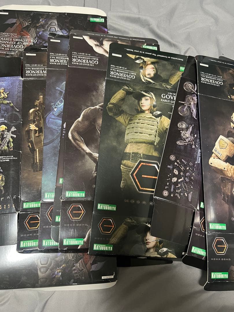 引退】ヘキサギア12体セット／オマケ付