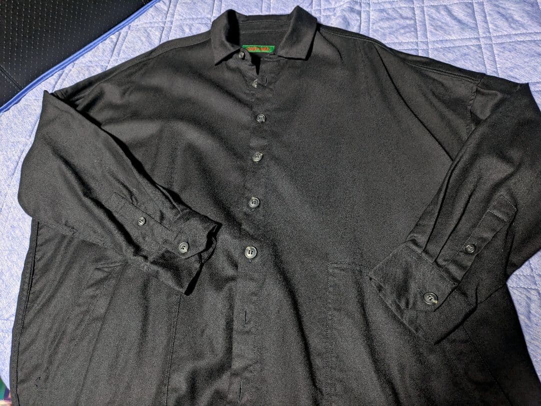 casey casey M ウールカシミア シャツコート