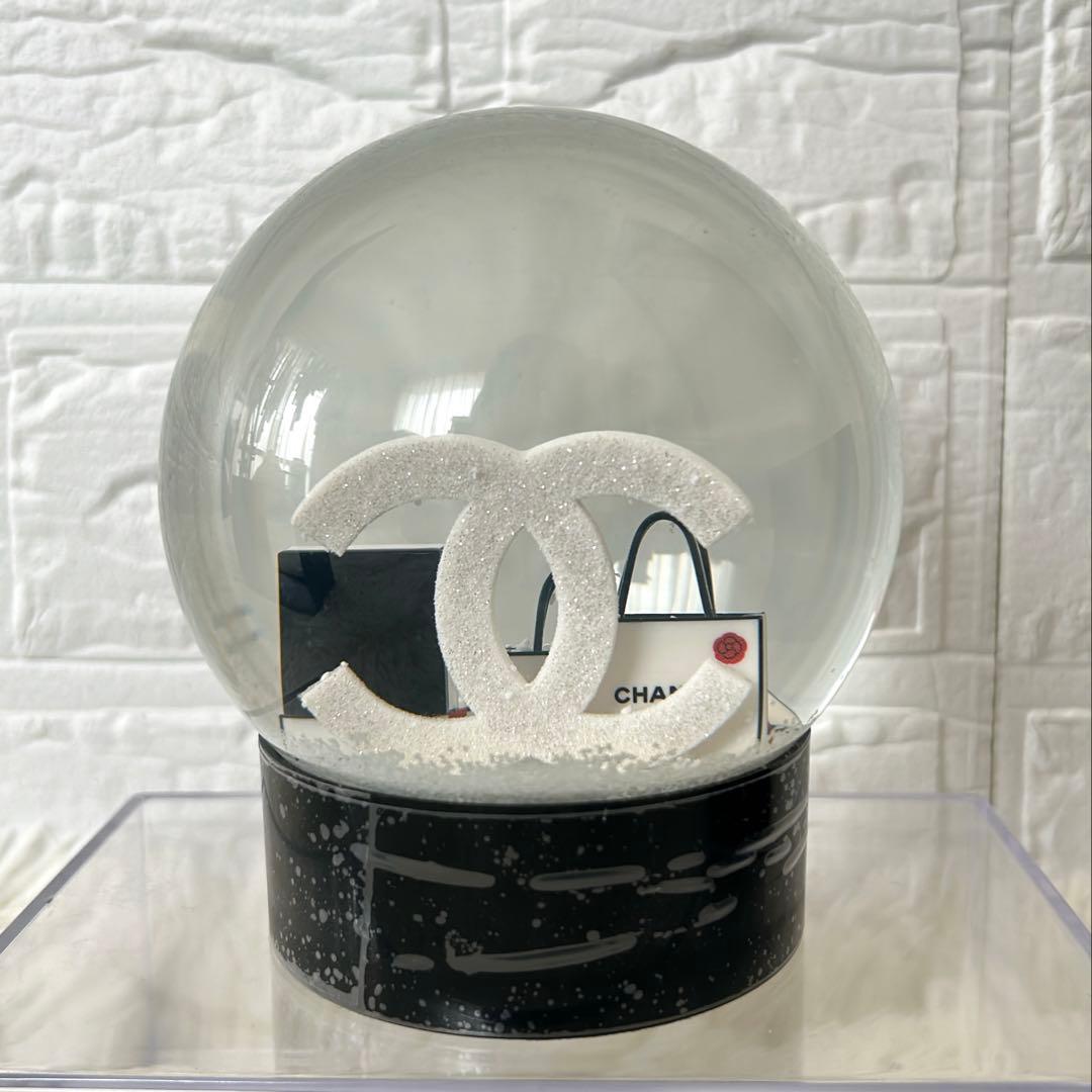 美品】 CHANEL シャネル スノードーム ショッピングバッグ ショッパー