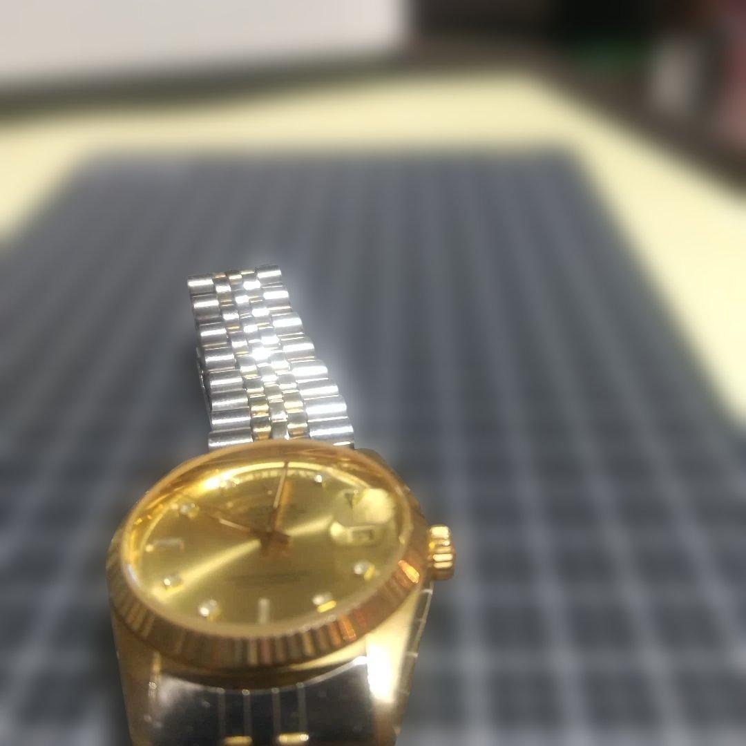 ☆ボコちゃん☆自動巻きデイトジャストタイプゴールド/シルバーの腕時計