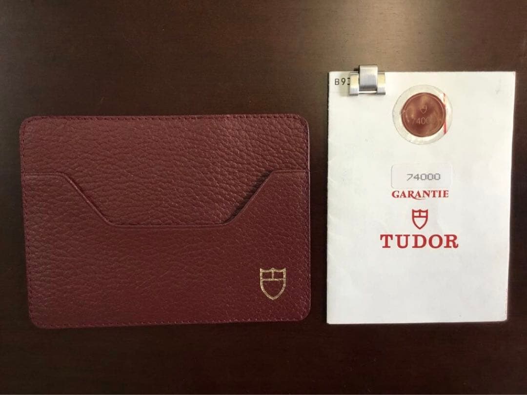 超美品 TUDOR 自動巻き ブラック アラビア レンジャー針 BK 付属品完備