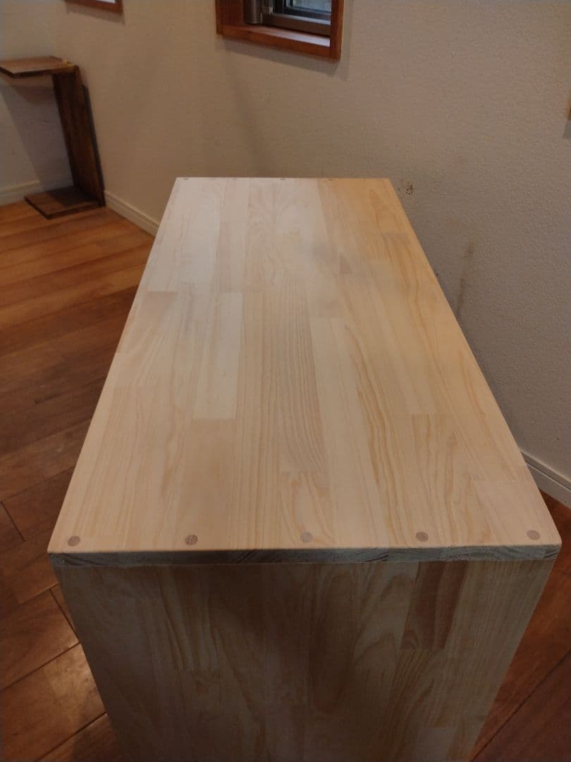 木製 ハンドメイド オーダー ロの字 棚 シェルフ ラック 水槽台 テレビ台