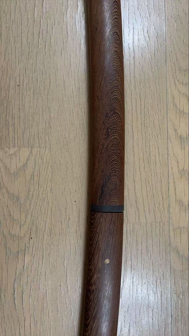 花梨木鞘居合刀 模造刀　1095 鋼日本刀　居合練習