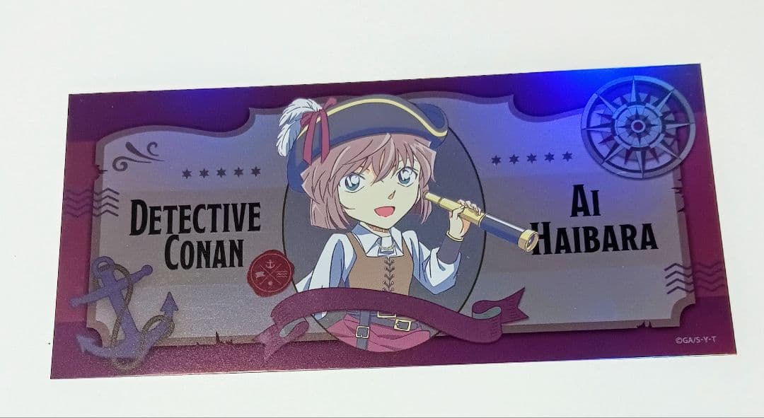 灰原哀 クラパレット 船乗り アクキー＆チケット風カード 4点セット