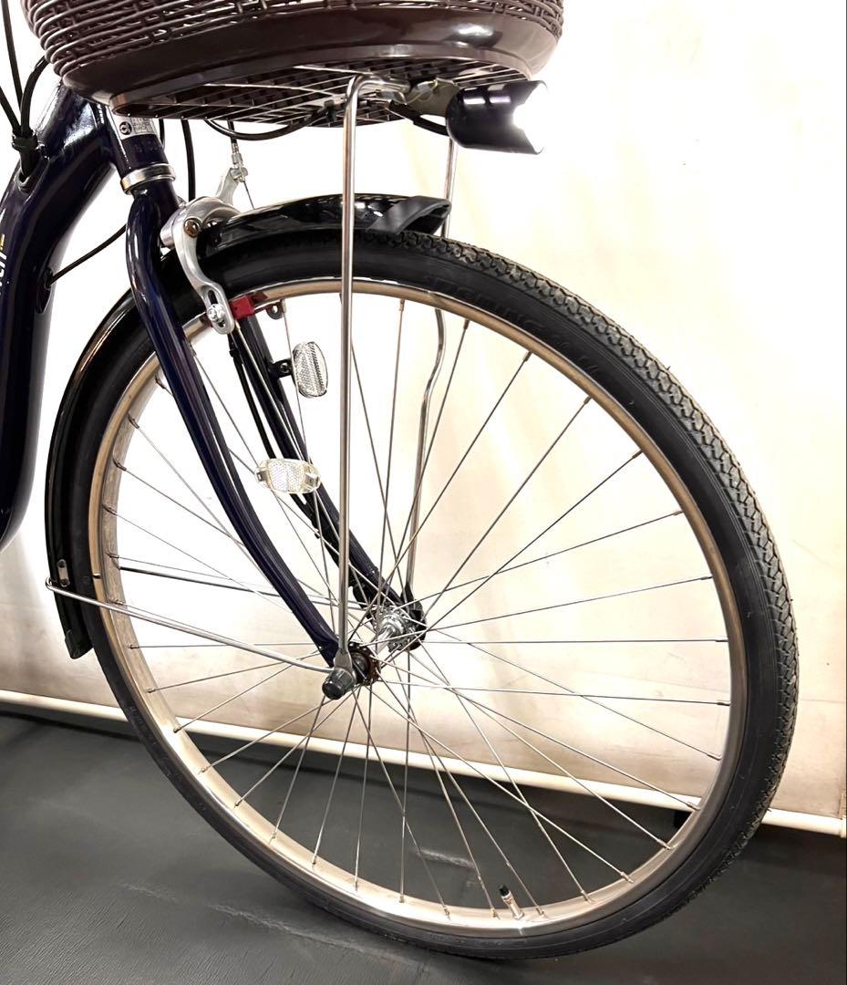 1年保証 送料無料　ヤマハ　パスウィズ　26インチ　紺色　電動アシスト自転車