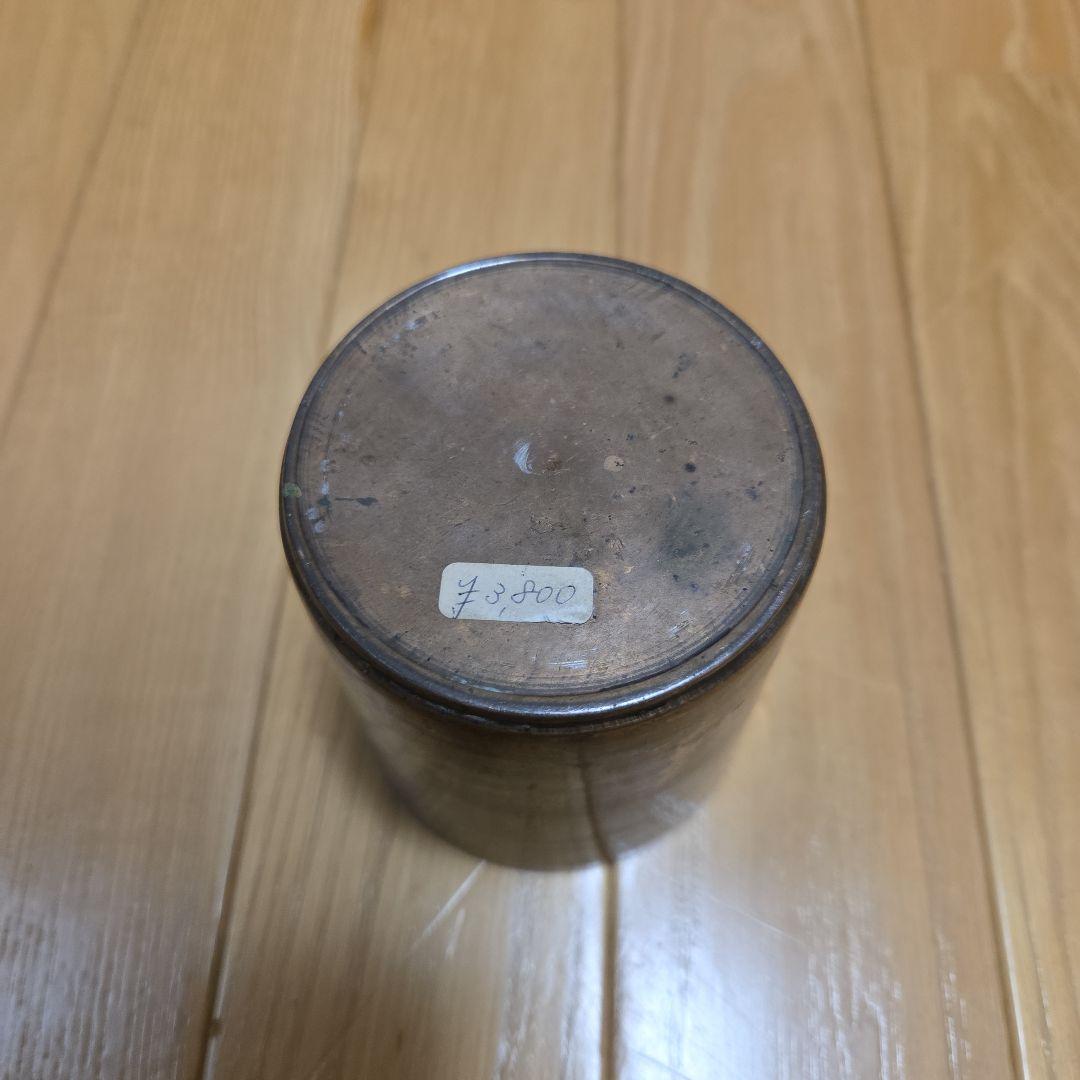 真鍮製？のアンティークな珍品 拡大鏡とフリーカップ2点セット➕️オマケ