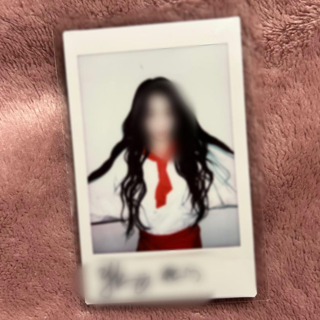 tripleS ユビン Withmuu ペンサ サイン入りポラロイド チェキ③