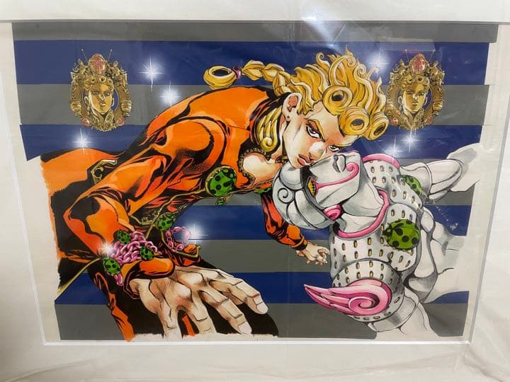 ジョジョの奇妙な冒険 Part5 黄金の風 高級複製原画 JOJO 冒険の波紋