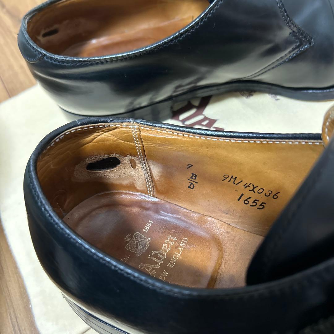 Alden 1655 シングルモンク コードバン