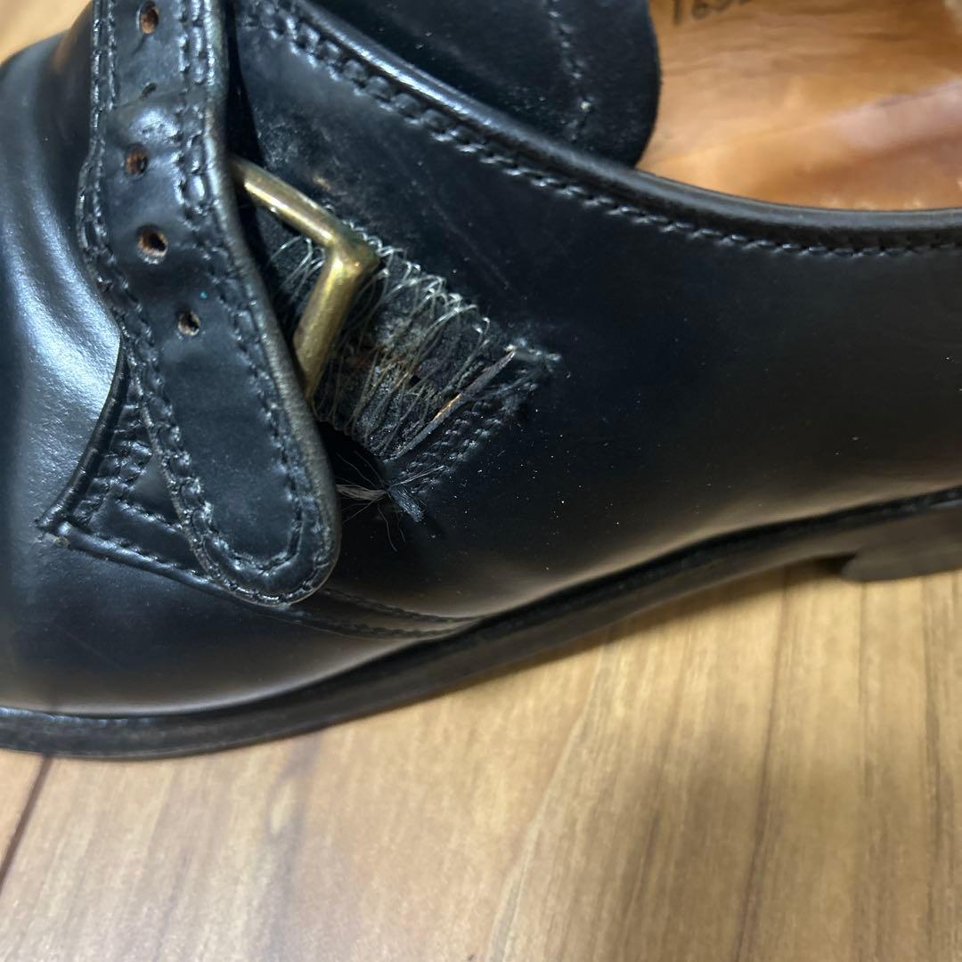 Alden 1655 シングルモンク コードバン
