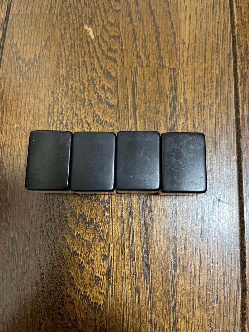 希少 ミズノ丸一 昭和 麻雀牌 背黒牌 赤ドラ丸一彫刻