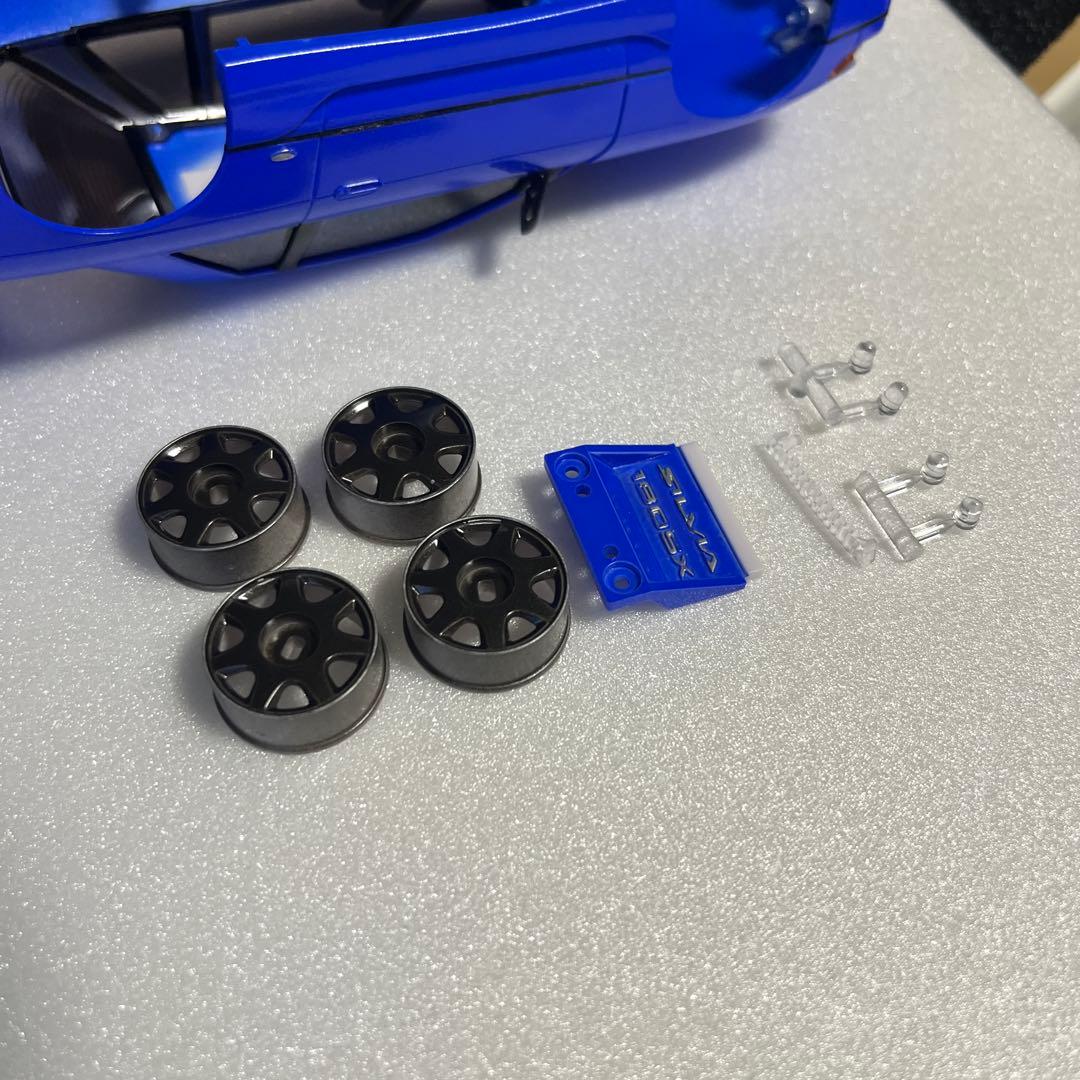 京商ミニッツ　S13シルビアエアロボディ　角目　Rグリル