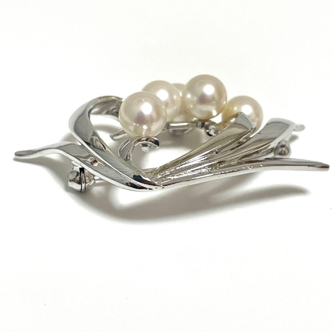 皇室御用達✨MIKIMOTO ミキモト アコヤ真珠 パール ブローチ コサージュ