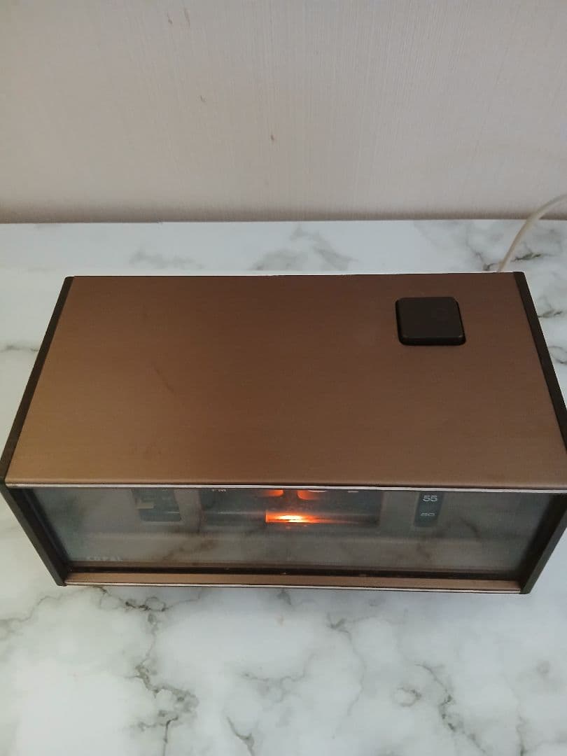 COPAL パタパタ時計 昭和レトロ 702 メタルゴールド 50Hz 希少品