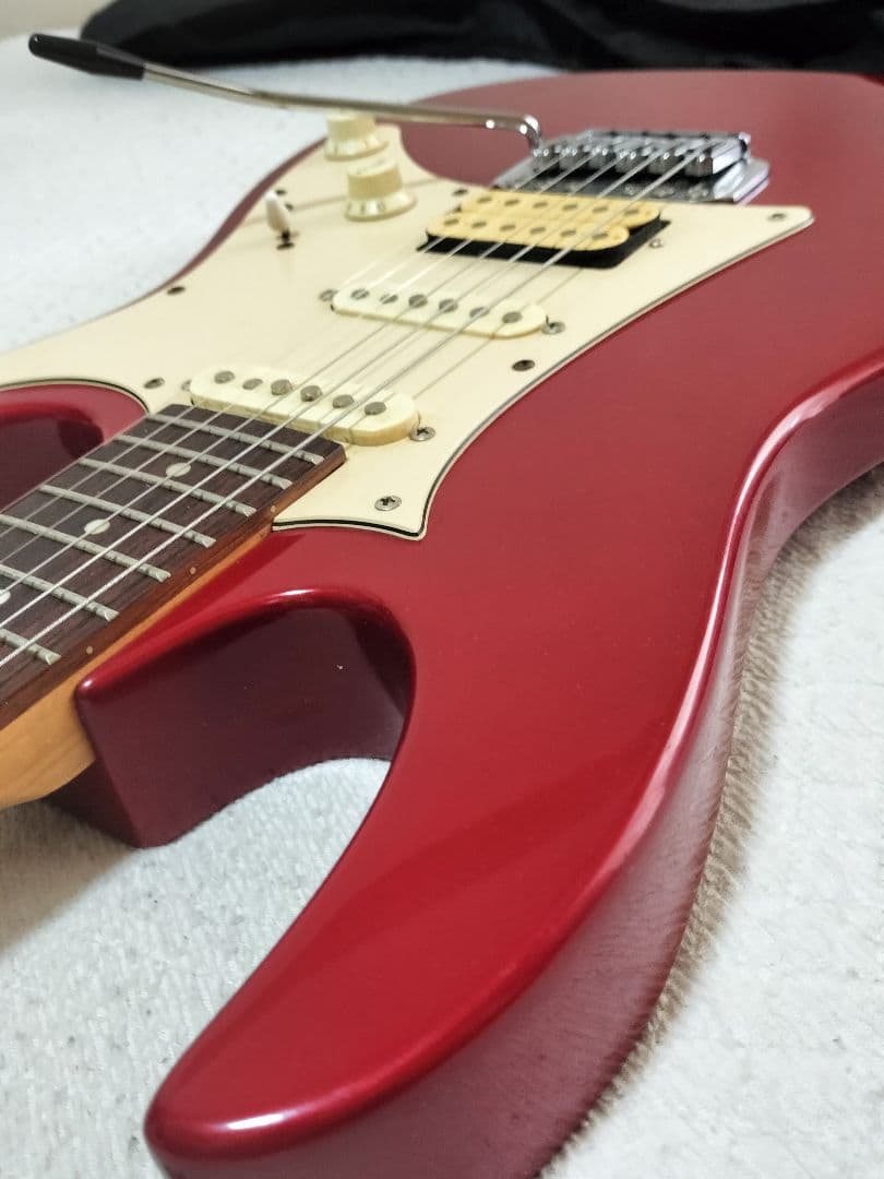 Ibanez ストラトタイプ 赤 レッド オマケ多数ケース付き 初心者最適