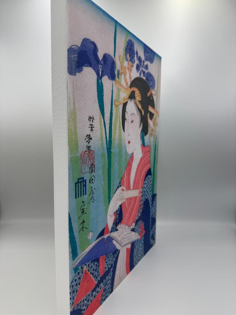 木製パネルアート 河鍋暁斎 (かわなべ きょうさい)