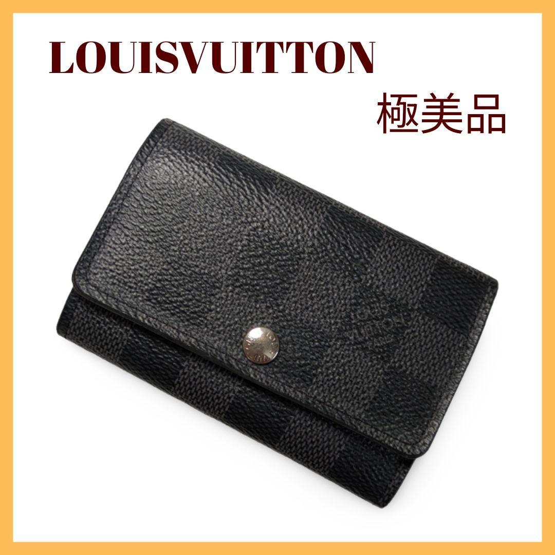 極美品】LOUIS VUITTON ダミエ ミュルティクレ6 キーケース - メルカリ