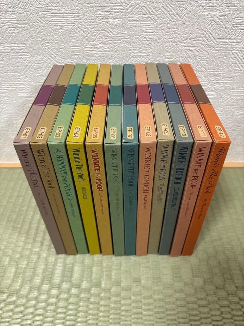 ディズニー くまのプーさん ポケットアルバム12冊セット