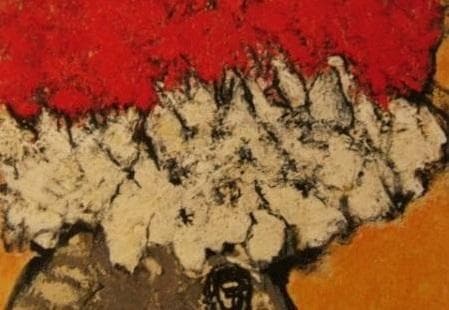 三岸節子、「花　ヴェロンにて」、厳選、希少画集・額装画、人気作品、新品高級額