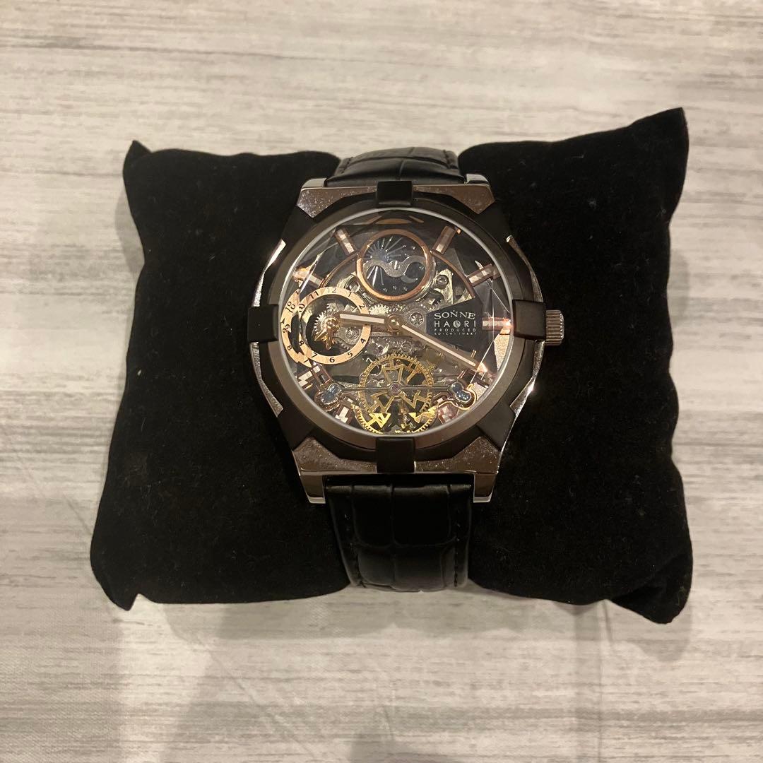 【新品未使用】 SONNE × HAORI 自動巻き腕時計