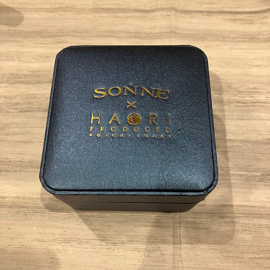 【新品未使用】 SONNE × HAORI 自動巻き腕時計