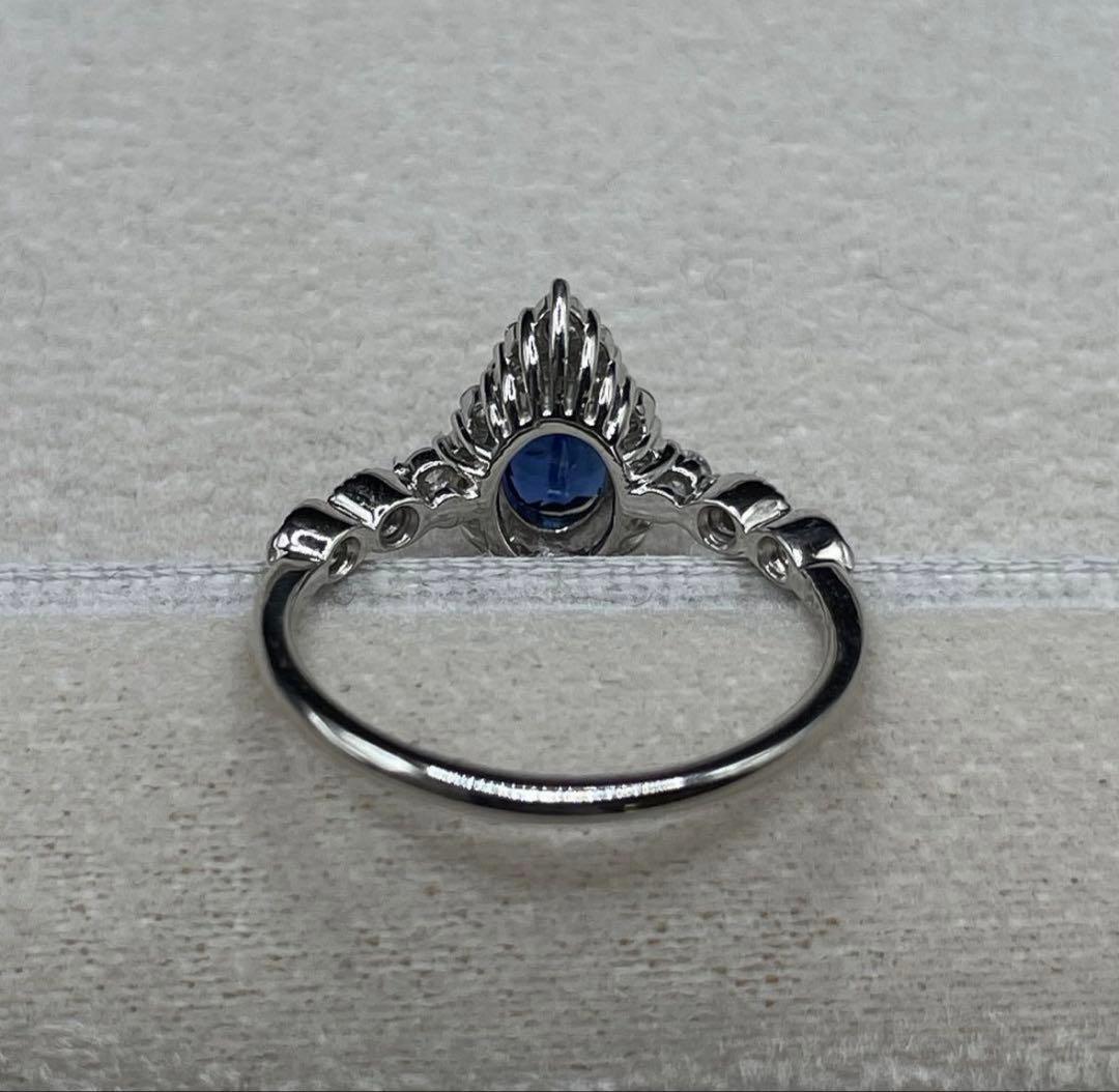 JK2★高級 ロイヤルブルーサファイア1.02ct D リング 鑑付