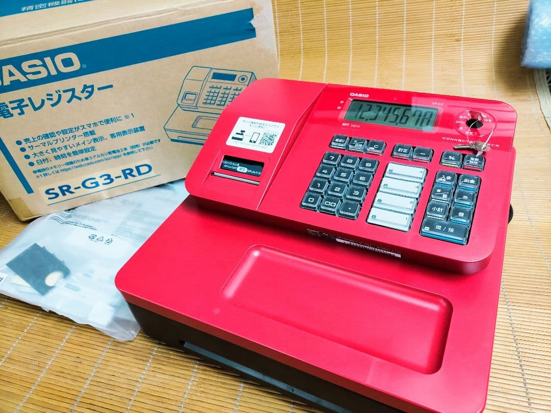 カシオレジスター SR-G3 限定 スマホ連携 新型バージョン 21093
