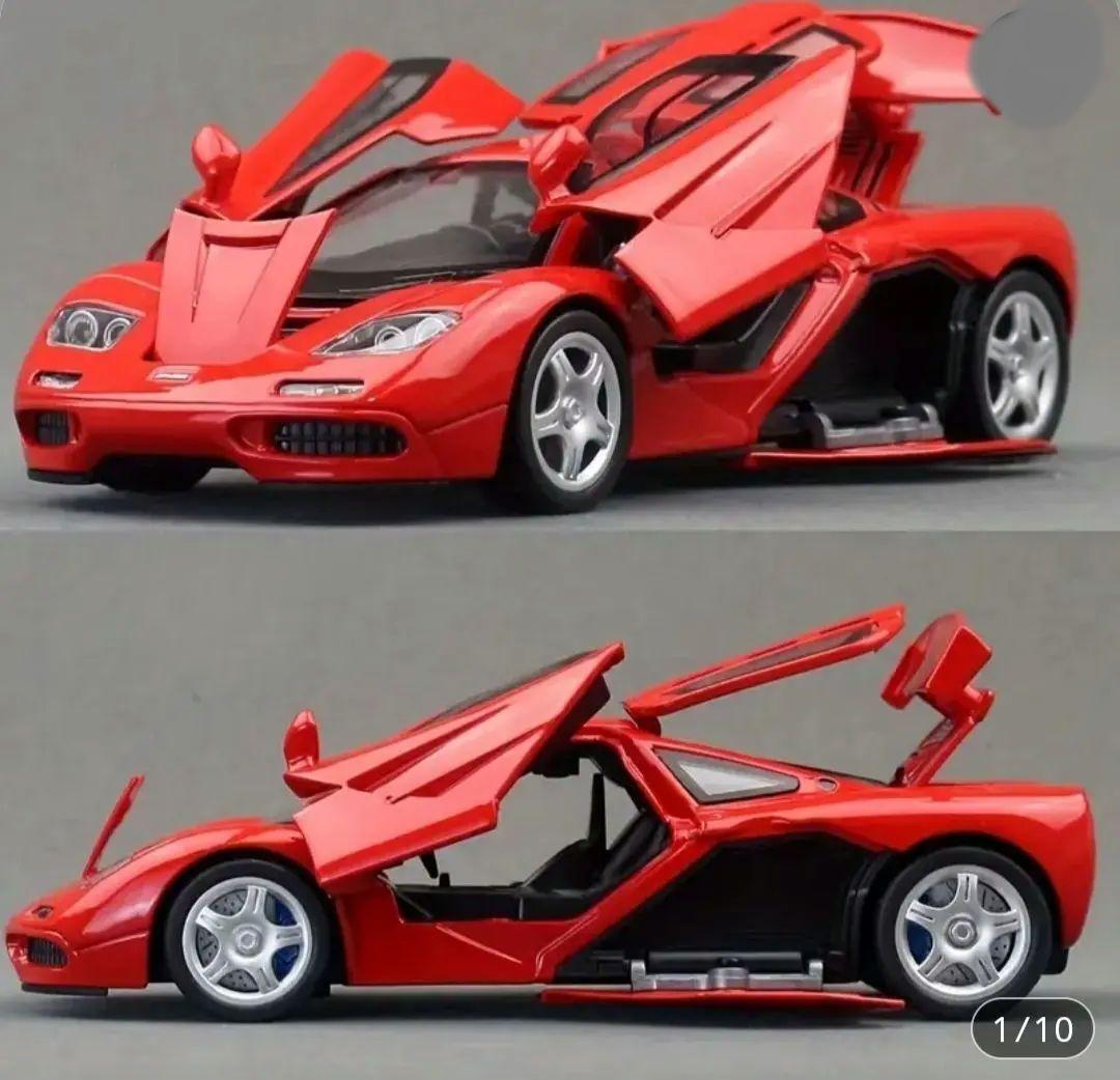 McLaren F1 ２台セット　赤フル開閉　黄ミニチャンプス