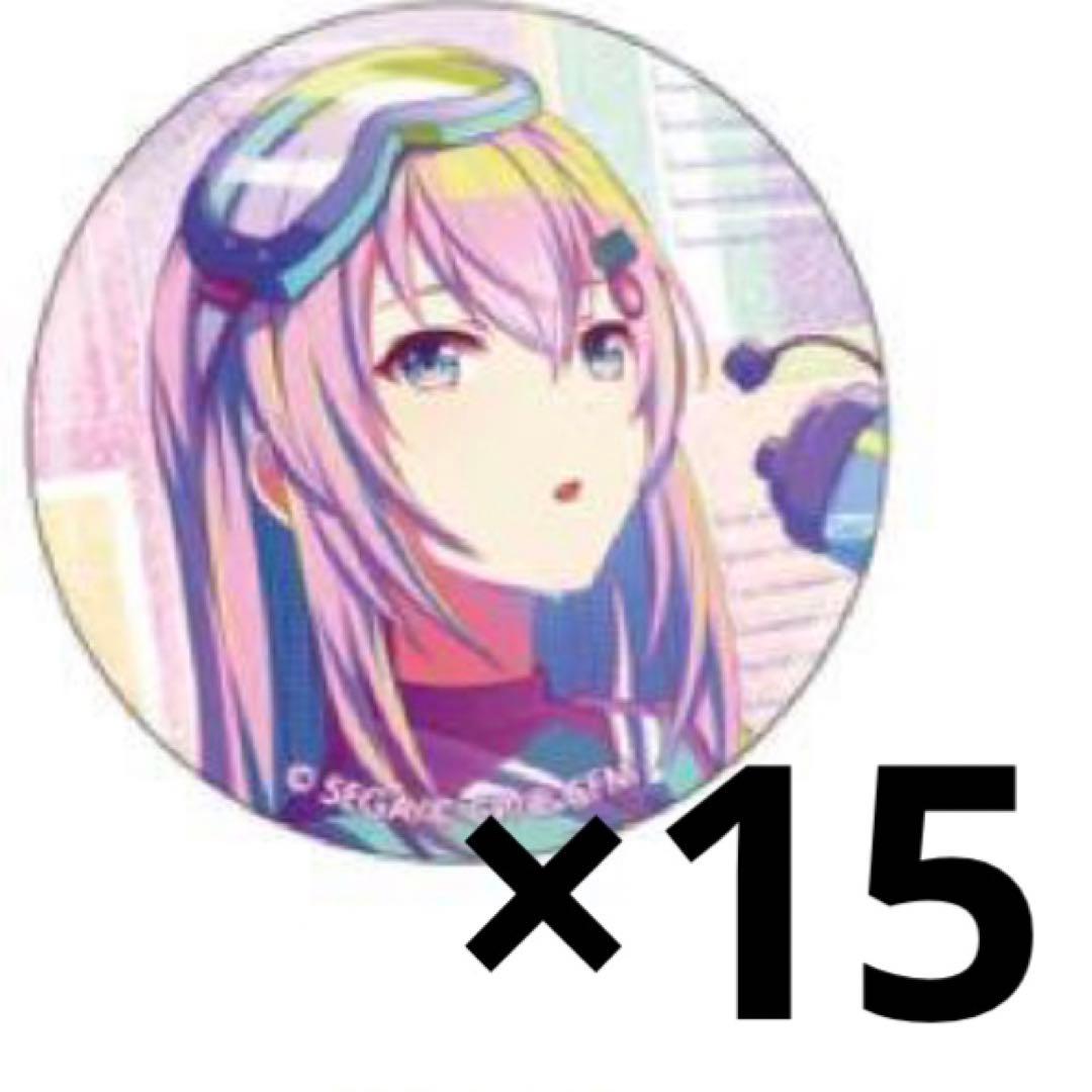 プロセカ 巡音ルカ グリッター缶バッジ - メルカリ プロセカ 巡音ルカ