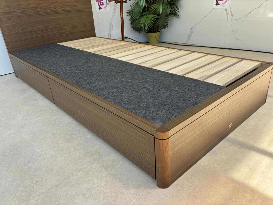 【SIMMONS】シングルベッドフレーム（100×200cm）