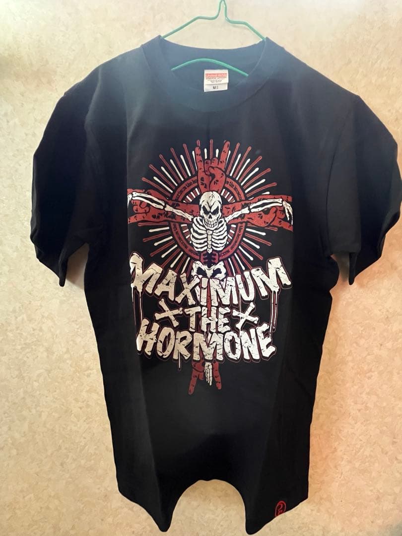 【レア新品未使用】 MAXIMUM THE HORMONE Tシャツ M Rare!! Maximum the Hormone Heavy Metal Band Japan Promo Music Tour