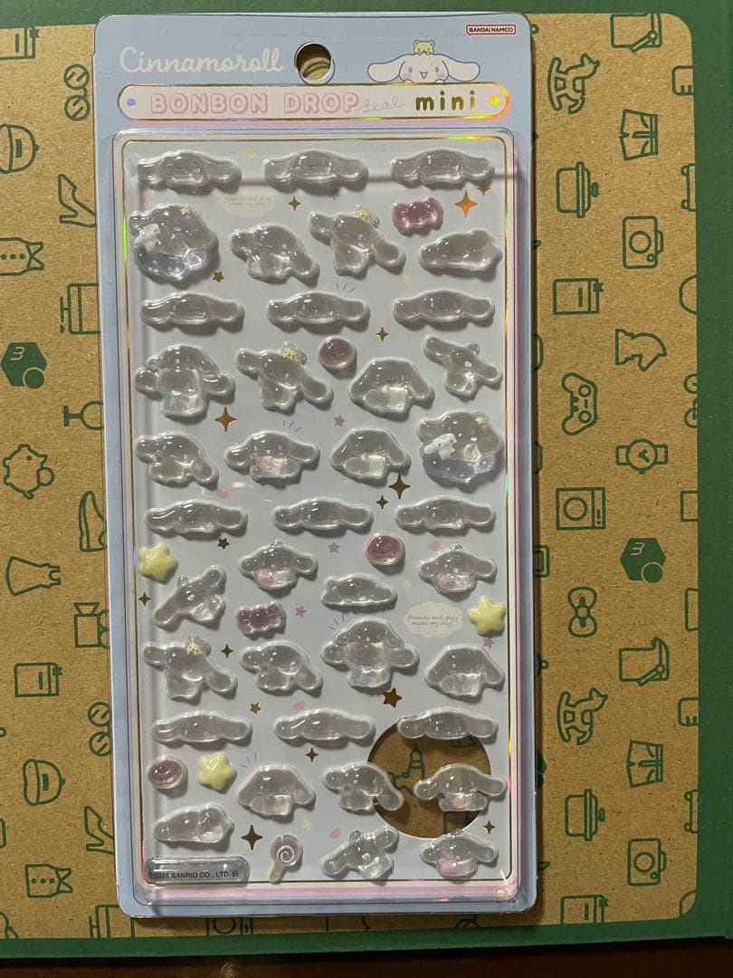 【正規品】サンリオボンボンドロップシールミニ 5点セット
