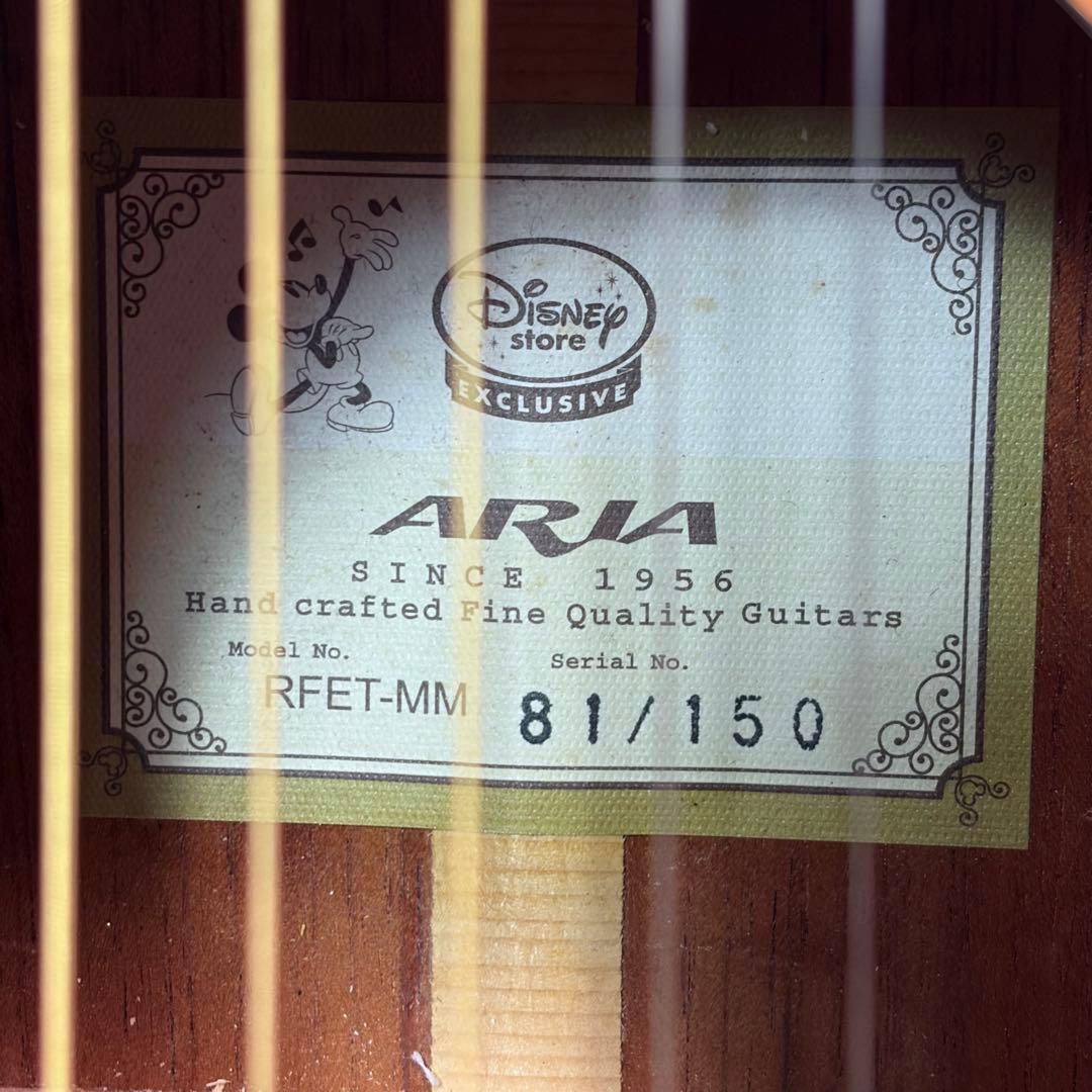 ARIA RFTE-MM Disneyコラボ ミッキーマウス エレアコ