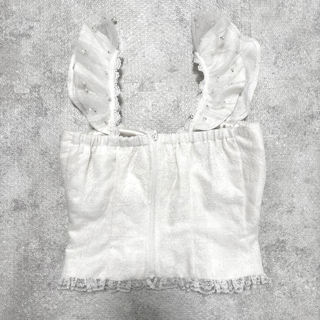 【ROBEdeFLEURS/ローブドフルール】セットアップ タイトミニドレス　S