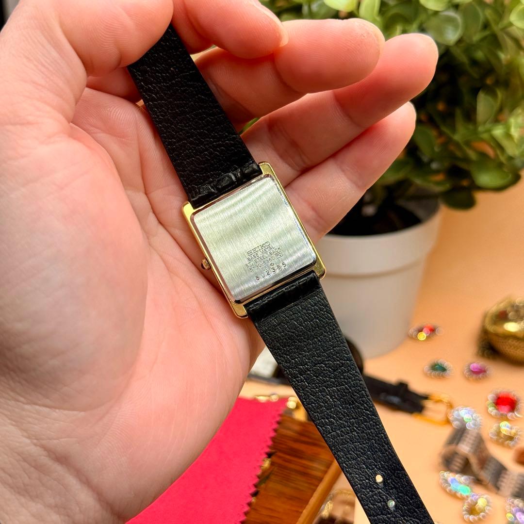 [希少] VINTAGE SEIKO 5Y30-5360 TANK 1988年