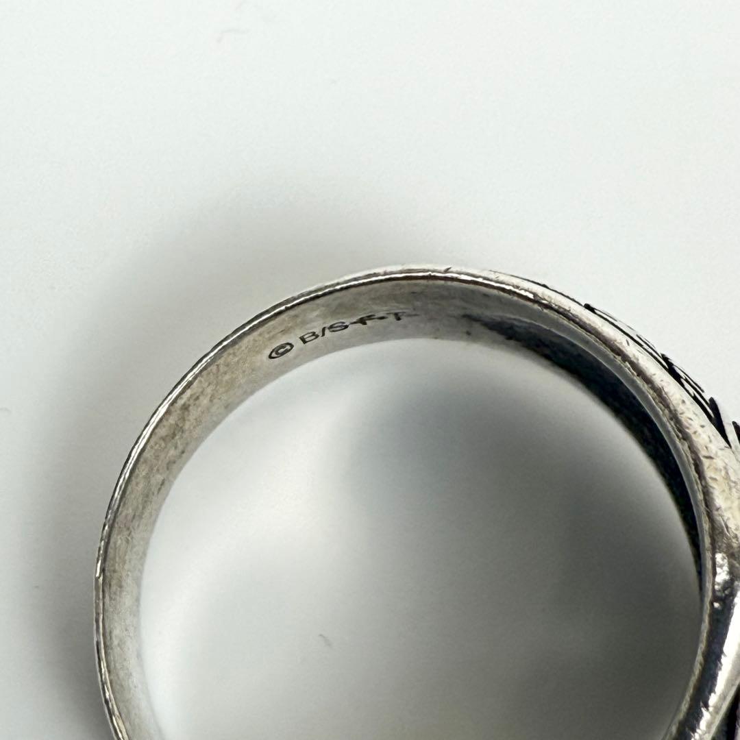 ドラゴンボール　レッドリボン軍 シルバー製カレッジリング 激レア希少品