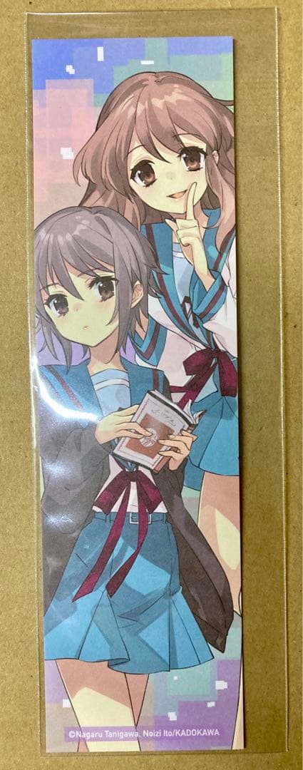 非売品　涼宮ハルヒの憂鬱 長門等身大タペストリー　➕　グッズ 5点セット