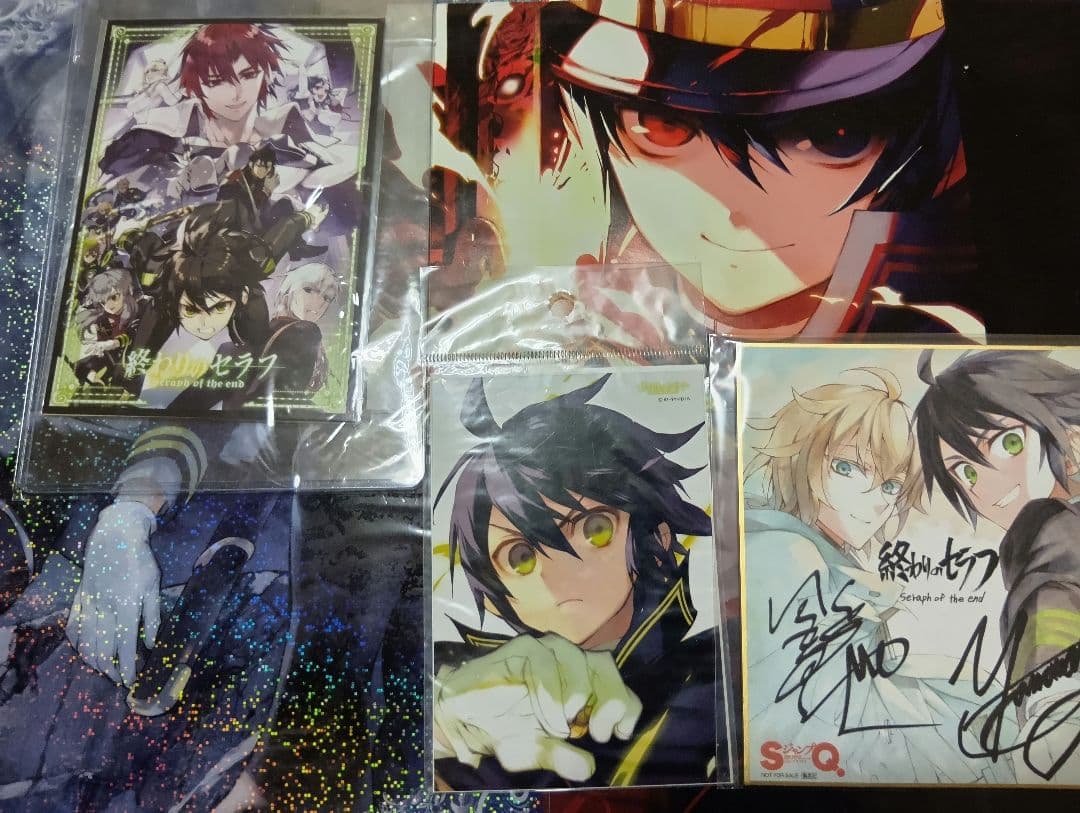 終わりのセラフグッズセット 百夜優一郎 ミカエラ