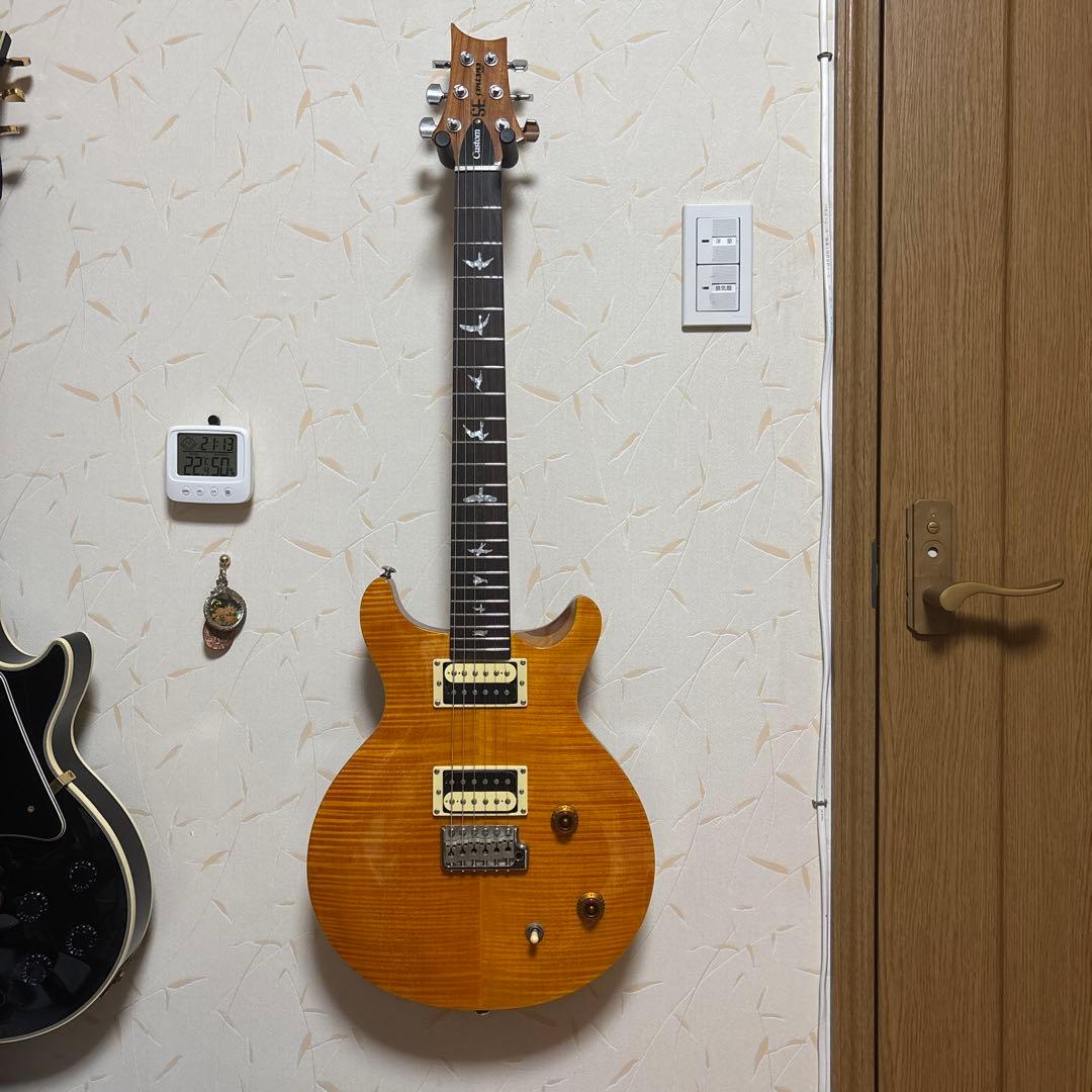 PRS SE Santana Model オレンジ ♪♪PRS SE Santana Orange 2010 Korea エレキギター サンタナ ポール