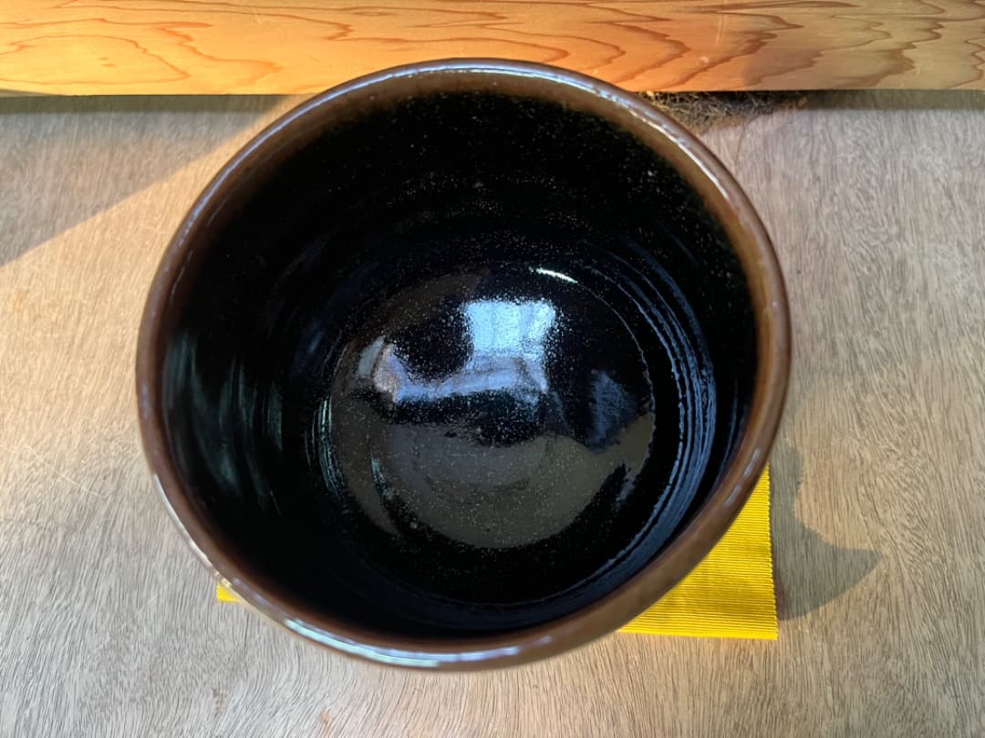 益子焼人間国宝　濱田庄司　茶碗　共箱付き