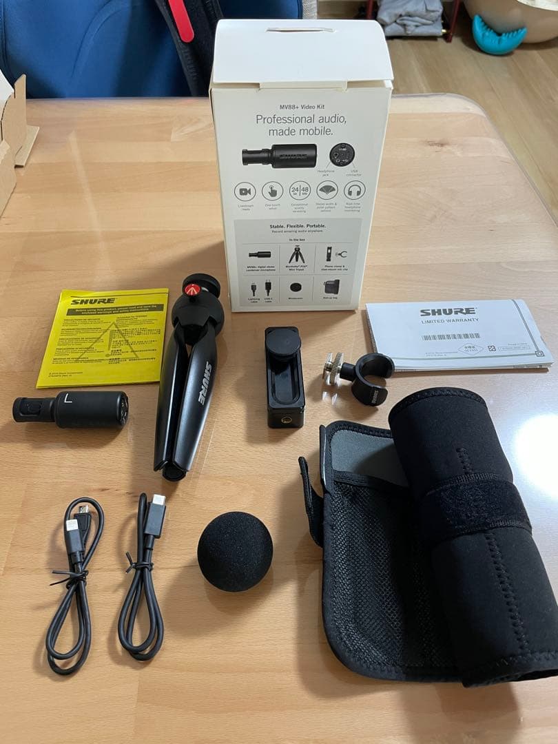 スマホアクセサリー SHURE MV88+ Video Kit