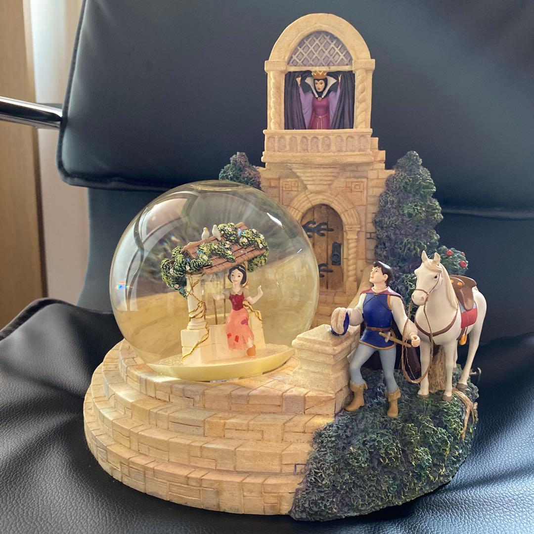 白雪姫と七人の小人 スノードーム オルゴール Disney◇インテリア雑貨