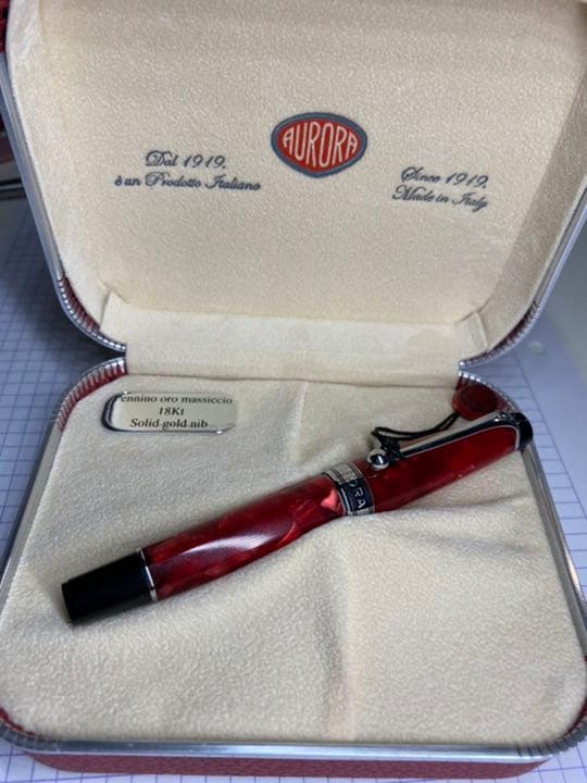 AURORA FUOCO AUREA MINIMA 万年筆字幅B