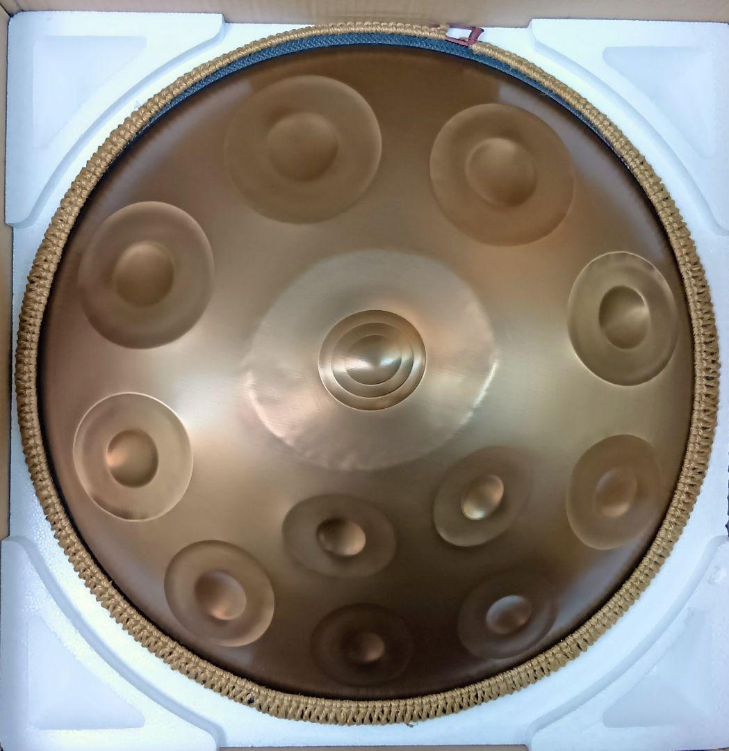 notamu様専用ハンドパン 56センチ 12音 Dマイナー A＝432Hz - メルカリ