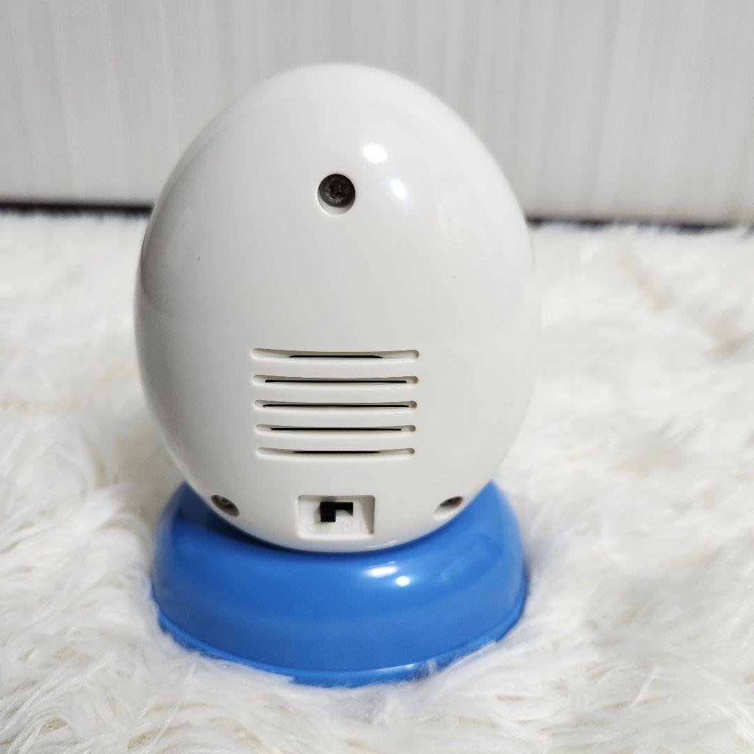 ほぼ新品】たまごっちの目覚まし時計 めざまっち 白