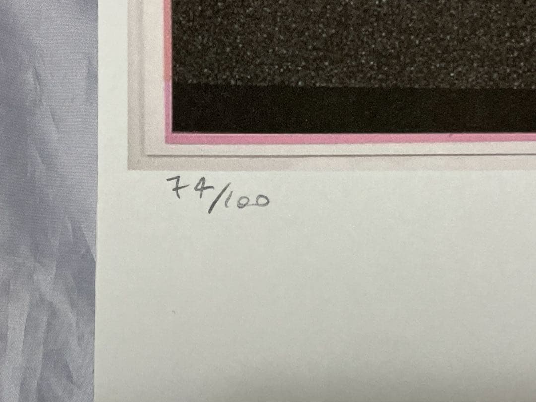 限定版リトグラフ74/100 アンディ・ウォーホル ミッキーマウス 【送料