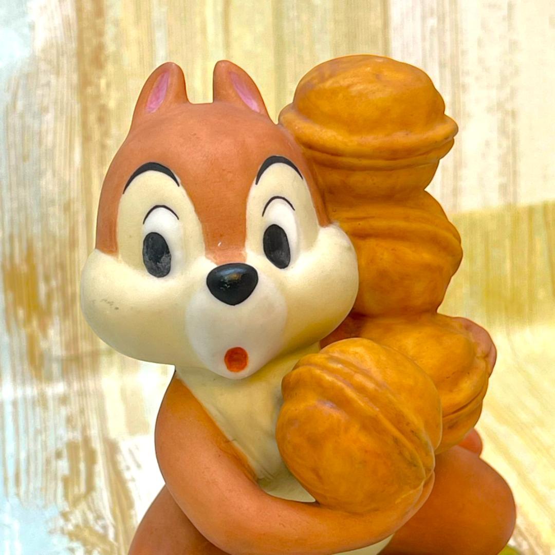 チップとデール チップ＆デール スタチュー ガーデン フィギュア 陶器製